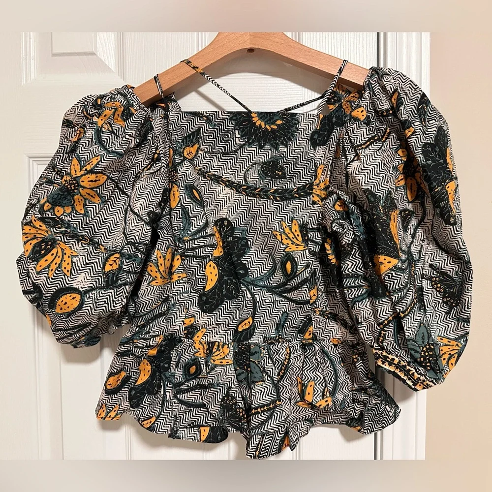 Ulla Johnson Carlotta Blouse Portofino Size 2